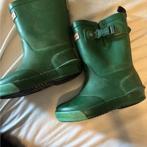 Kids Green Hunter Rain Boots